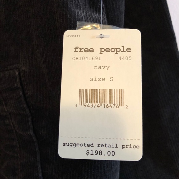 Free People Atlas Corduroy Military Bomber Jacket - Picture 11 of 12